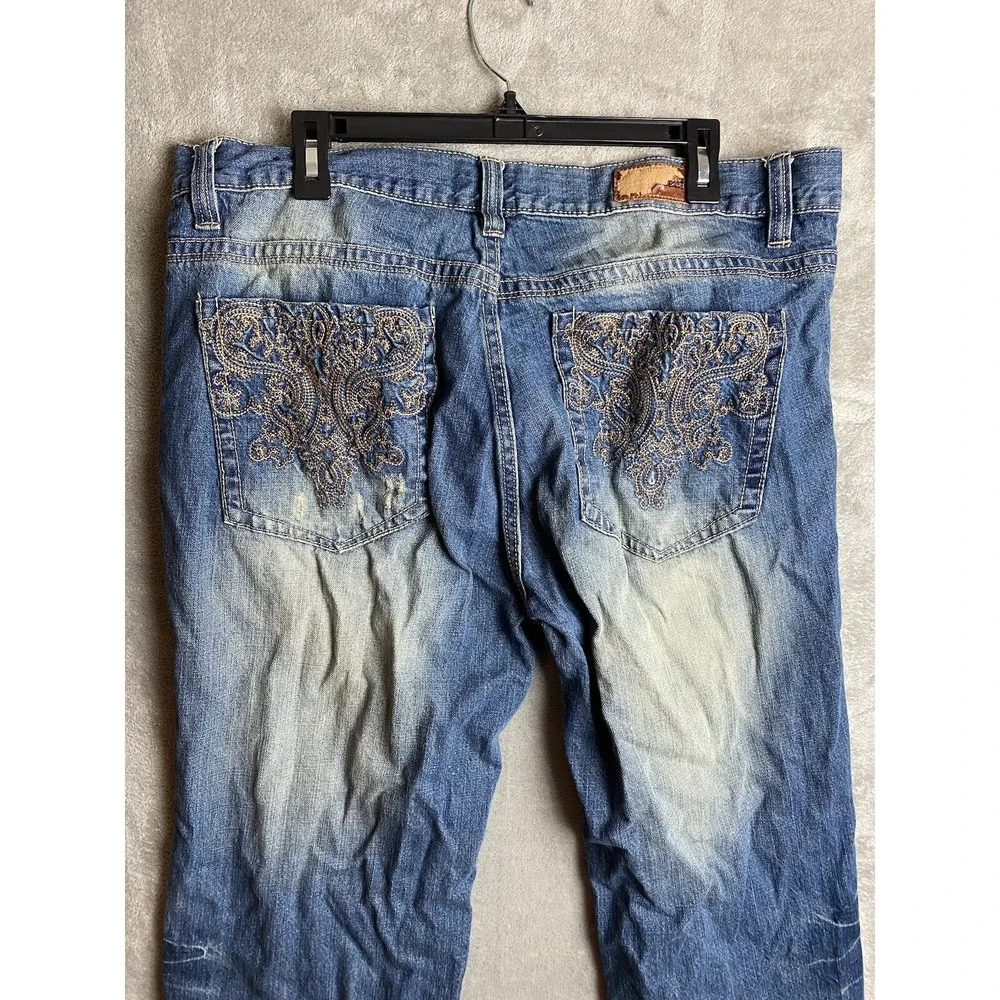 Irreverent Mens 38x30 Blue Jeans